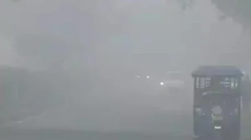 Fog in delhi